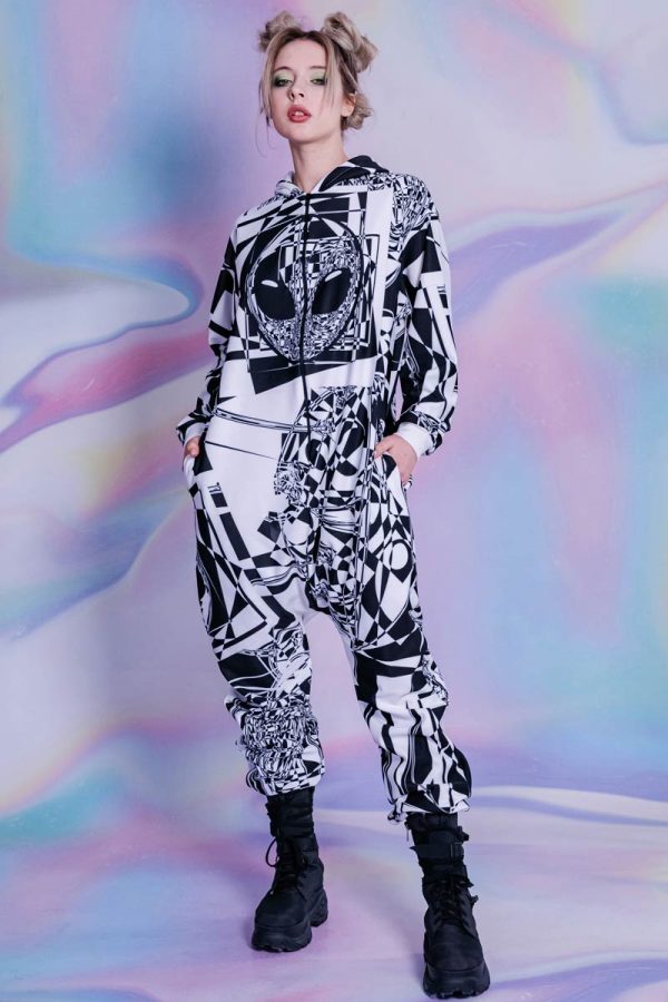 Alien Glitch Onesie Online