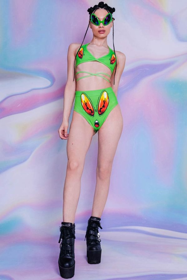 Raving Alien Two Piece Shorts Set Discount - Image 4