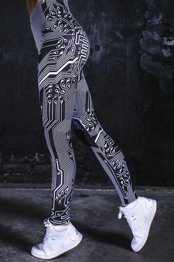 Circuit Board Leggings Set Discount - Image 4