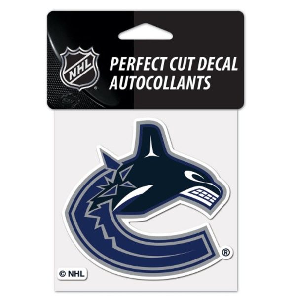 Vancouver Canucks Decal 4x4 Perfect Cut Color Online