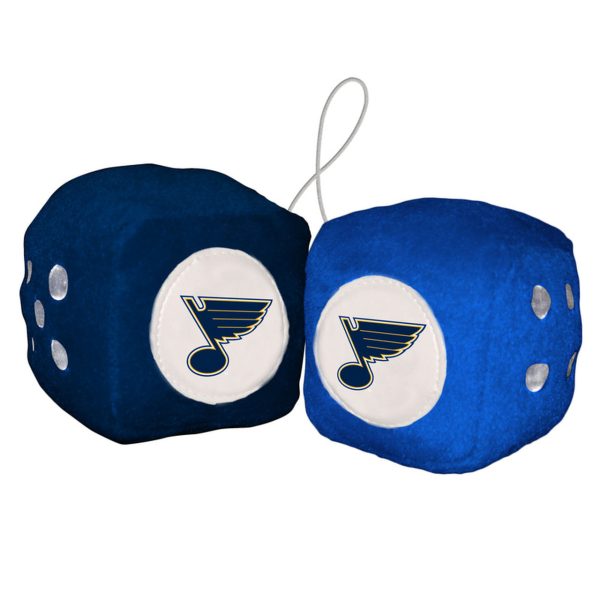 St. Louis Blues Fuzzy Dice Online now