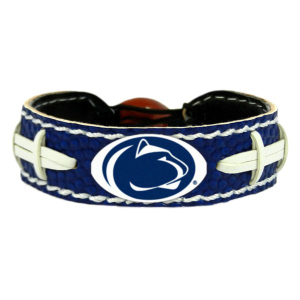 Penn State Nittany Lions Bracelet Team Color Football on Sale