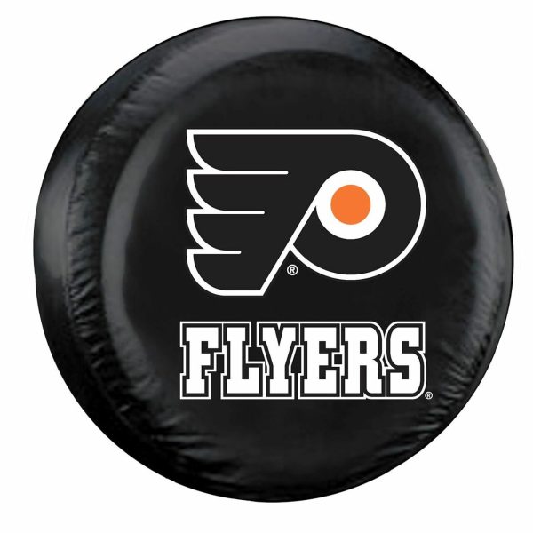 Philadelphia Flyers Tire Cover Standard Size Black Fashion