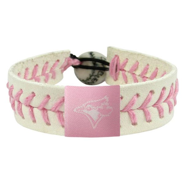 Toronto Blue Jays Bracelet Baseball Pink Online now