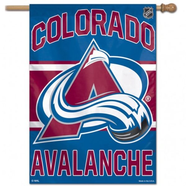 Colorado Avalanche Banner 28x40 Vertical Special Order Fashion