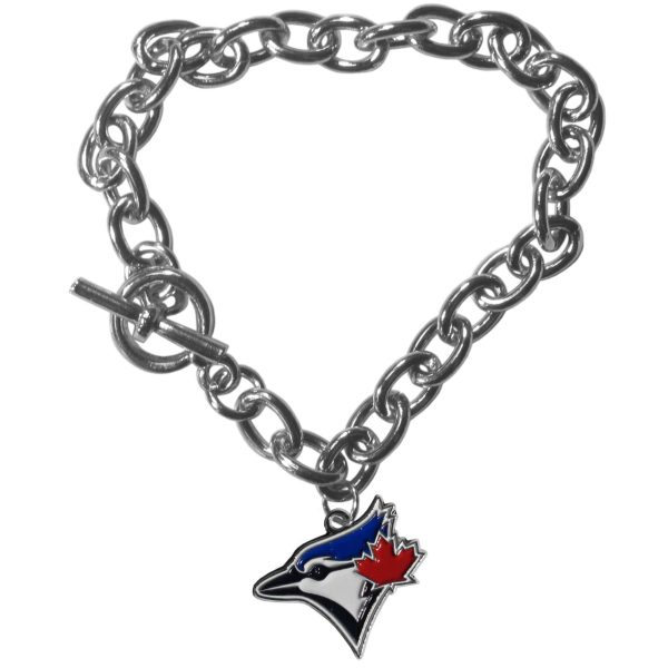 Toronto Blue Jays Bracelet Chain Link Style Cheap