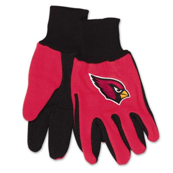 Arizona Cardinals Two Tone Adult Size Gloves For Discount