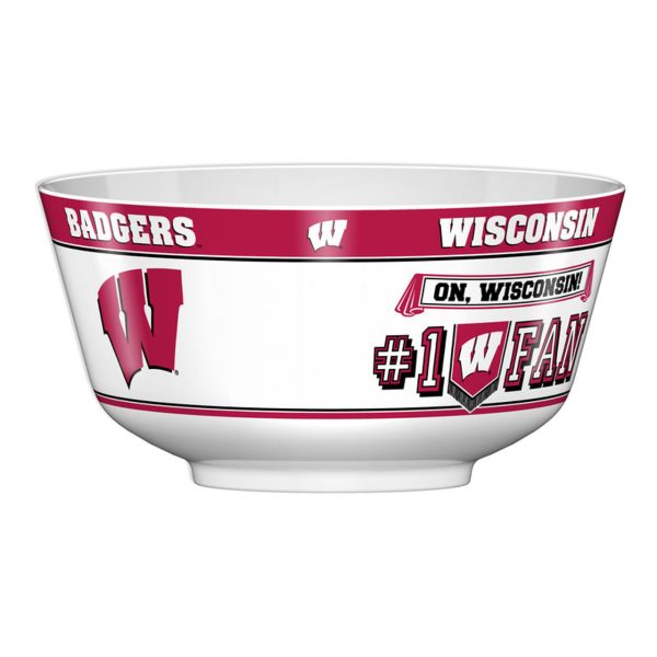 Wisconsin Badgers Party Bowl All JV CO on Sale