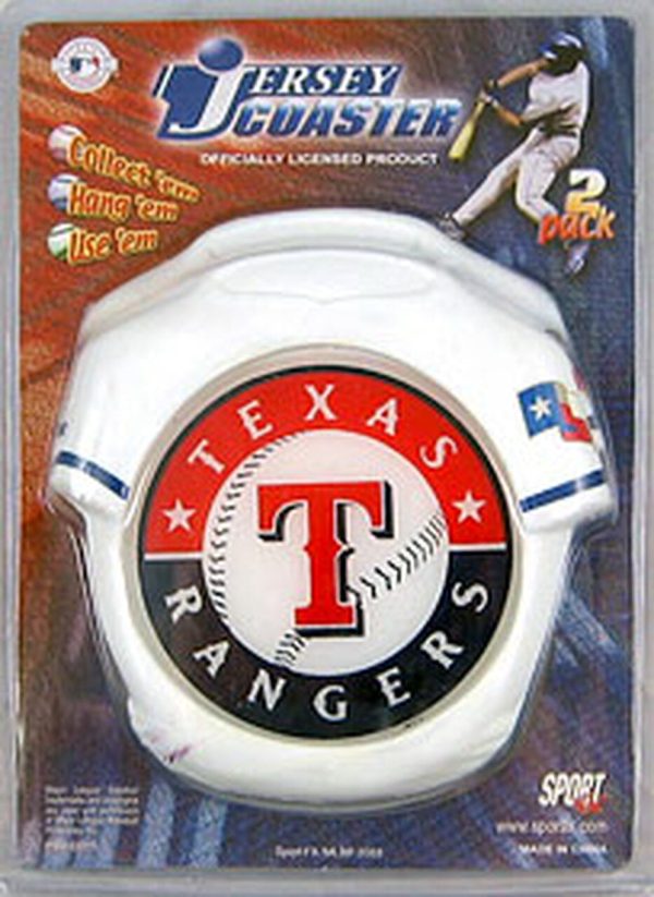 Texas Rangers Coaster Set Jersey Style Online Sale
