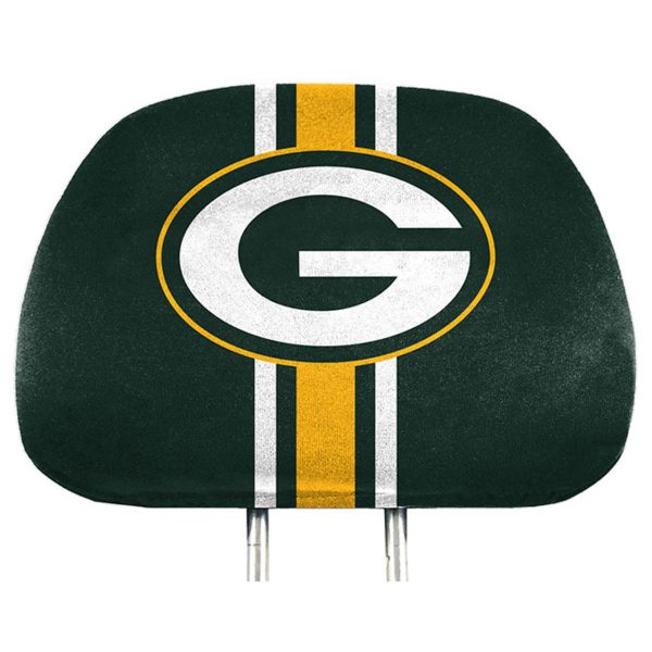 Green Bay Packers s Headrest Covers Full Printed Style Supply
