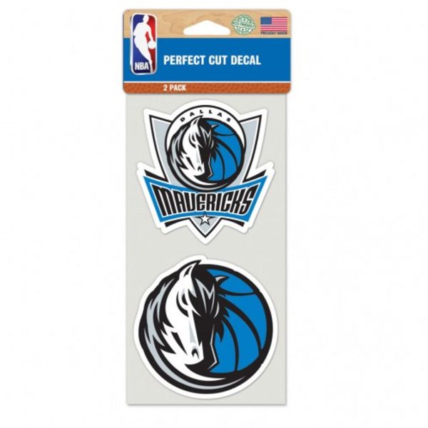 Dallas Mavericks Set of 2 Die Cut Decals Sale