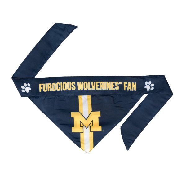 Michigan Wolverines Pet Bandanna Size Online Hot Sale - Image 5