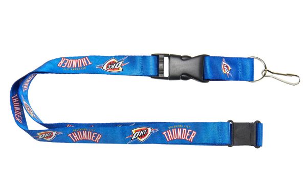 Oklahoma City Thunder Lanyard Blue Hot on Sale