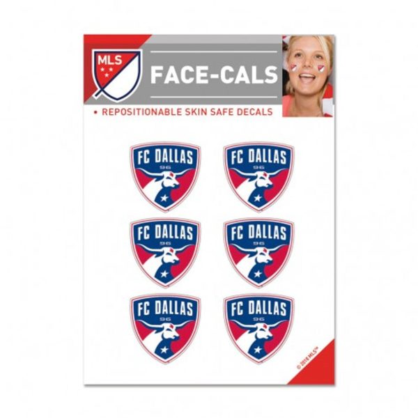 FC Dallas Tattoo Face Cals Special Order For Discount