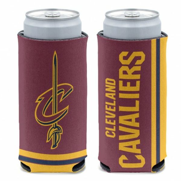 Cleveland Cavaliers Can Cooler Slim Can Design Special Order Sale