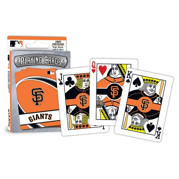 San Francisco Giants Playing Cards Logo on Sale