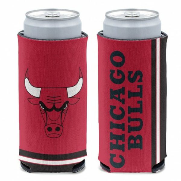Chicago Bulls Can Cooler Slim Can Design Special Order Fashion