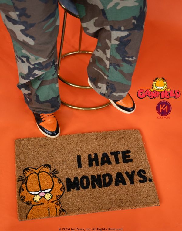 GARFIELD™️ x KICKY MATS I HATE MONDAYS MAT on Sale